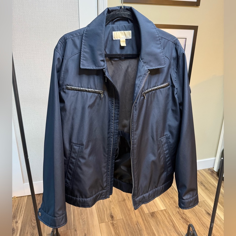 MICHAEL Michael Kors Dark Blue windbreaker Jacket